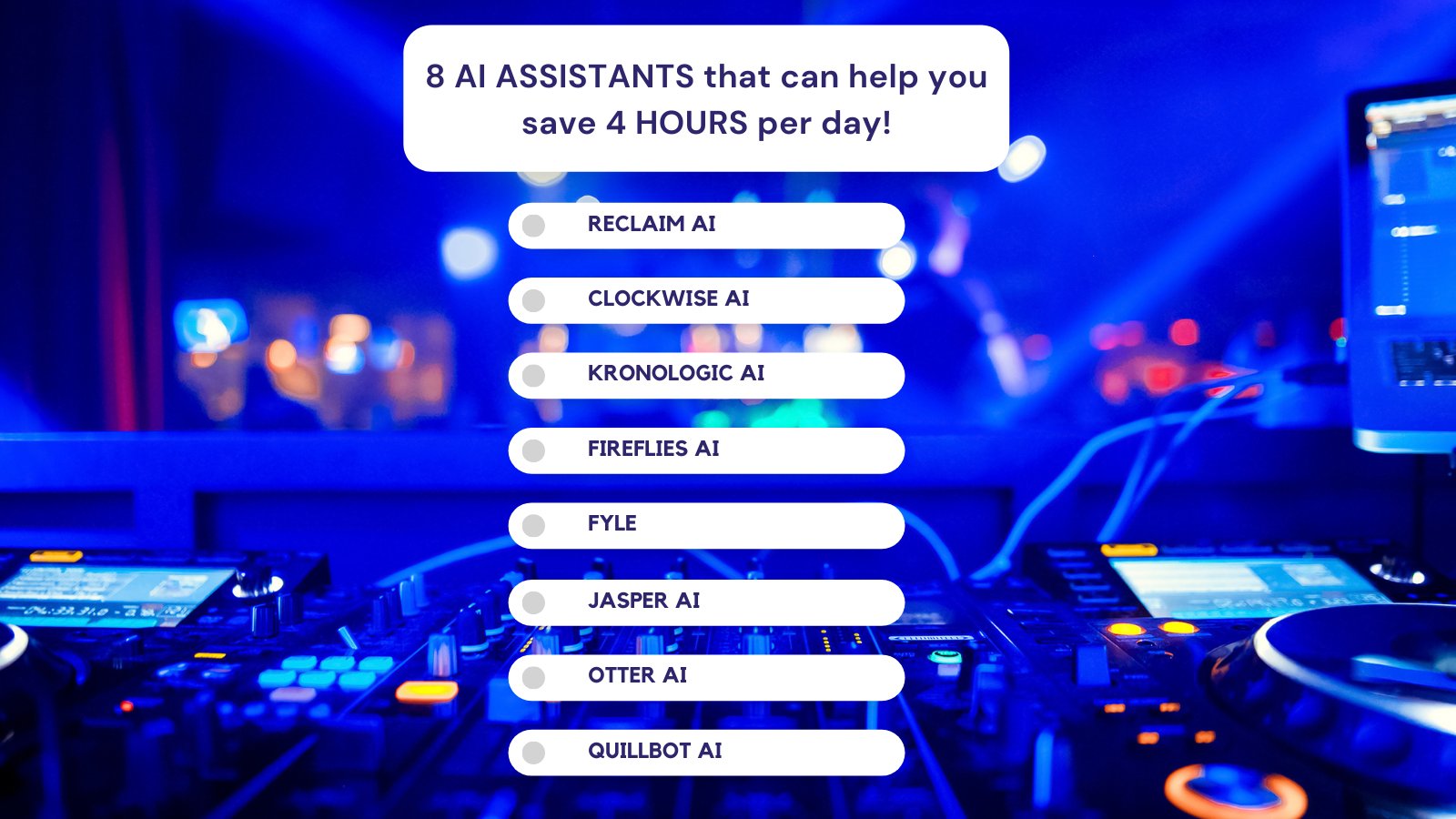 Kanika on twitter 8 ai assistants that can help you save 4 hours