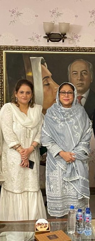 Meet MPA Adi @FaryalTalpurPk with ladies member of #SindhAssembly for # ...