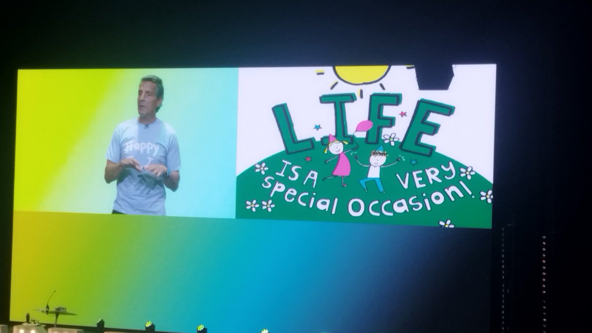 Laughing so much with <a href="/beingbrilliant/">Dr Andy Cope</a> 
#weareieg