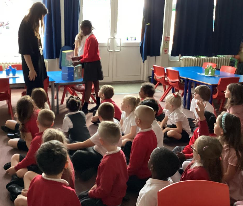 BFPSOfficial's tweet photo. Year 6 pupils have been developing electricity knowledge as part of their Real LiFE mission by designing and building steady hand games. The games were then tested by Year 1 pupils. We also discussed our challenge in raising money for Guide Dogs for the Blind Association. https://t.co/xTbhEAyVrJ