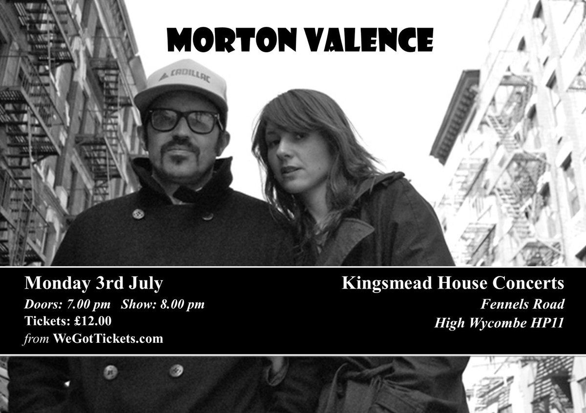 don’t miss the uk’s best kept musical secret ⁦@MortonValence⁩ two sets of great songs & stories with hacker & anne later .