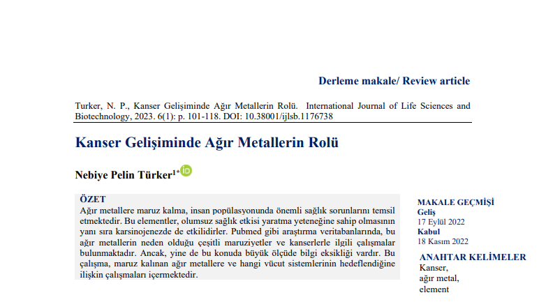 int_sci's tweet photo. The Role of Heavy Metals in Cancer Development

Author: Nebiye Pelin Türker

#cancer #heavymetal #element #cancerdevelopment #exposure #healthproblems #humanpopulation #carcinogenesis #researchdatabases #Pubmed #Reviewarticle #internationaljournal

https://t.co/4u7cdSfgY8 https://t.co/hkWRMKqyOe