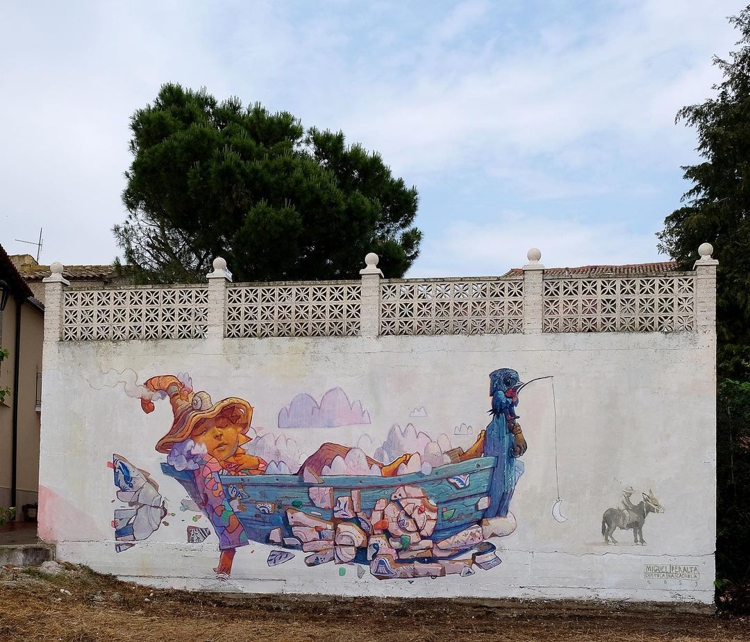 brababella's tweet photo. #Streetart by #Cestola @ #Torrellas, Spain, for #FestivalGuauTorrellas 
More pics at: https://t.co/Sl3IgHMDPi
#MiguelPeralta #streetartTorrellas #streetartspain #spainstreetart #arteurbana #urbanart #murals #muralism #contemporaryart #artecontemporanea @Con_Cachola https://t.co/xGUBHtDWYJ