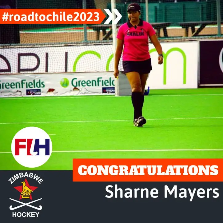 Veteran Zimbabwe batter <a href="/MayersSharne/">Sharne Mayers</a> has been appointed as an umpire for the 2023 Junior World Cup Hockey in Chile.

Well done Sharne for not only being a Cricket ambassador for 🇿🇼 but hockey as well.

👏👏👏👏👏