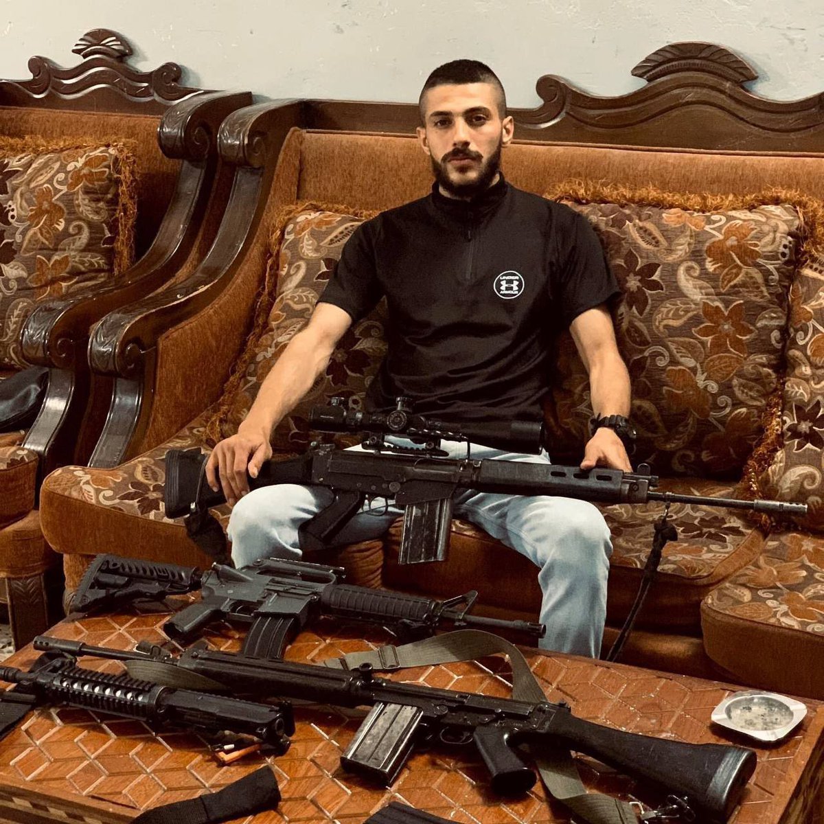 HananyaNaftali's tweet photo. Here are some of the "peaceful" Palestinians that Israeli troops eliminated today in Jenin.

At least 6 terrorists were eliminated. I repeat - TERRORISTS. https://t.co/LmqkZGUcgx
