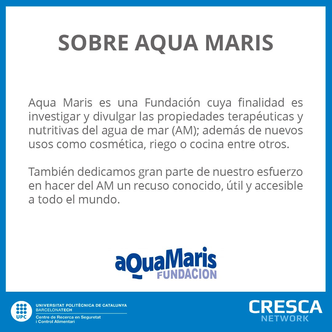 cresca_net's tweet photo. El agua de mar es un tesoro natural que aporta una gran variedad de minerales y oligoelementos esenciales para nuestro organismo. Descubre cómo puedes enriquecer tus platos y promover una alimentación equilibrada y saludable. Inscripciones ⬇️⬇️
https://t.co/Bkw9oPtYuo https://t.co/y6ZyhbYUSY