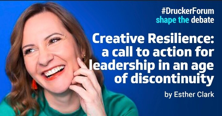 <a href="/ClarkEsther/">Esther Clark</a> quotes <a href="/JuliaKirby/">Julia Kirby</a> in a our latest blog, as she recounts experiences building #creativeresilience.

What do businesses, airports and sailing ships have in common in a time of turbulence? You'll know in this blog!

#Vienna #PeterDrucker 

druckerforum.org