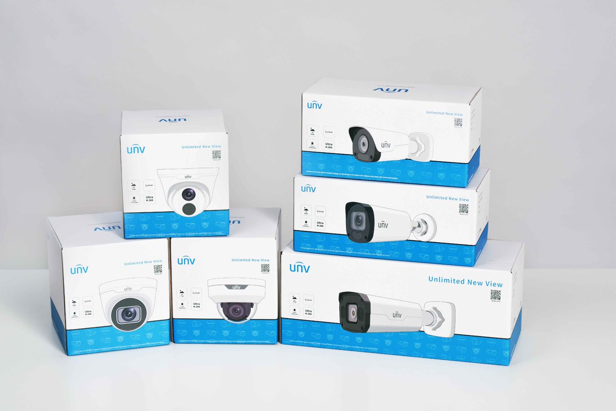 UniviewTech's tweet photo. We are thrilled to unveil our new product package! With a fresh and invigorating look, this update brings an enhanced experience and reflects our core values and aspirations: https://t.co/rdG8Lw2MYp

#Uniview #NewProductPackage https://t.co/NGGNJQV83S