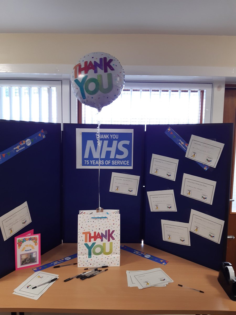 And.... a chance to say thank you #lypft #nhs75 #ThankYou #nhsthankyou
