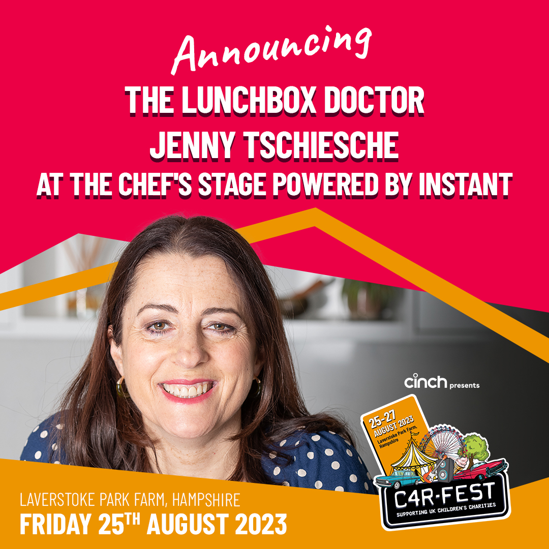 Find <a href="/jennytschiesche/">Jenny Tschiesche</a> on The Chef's Stage at <a href="/Carfestevent/">CarFest</a> on Friday 25th August! carfest.org