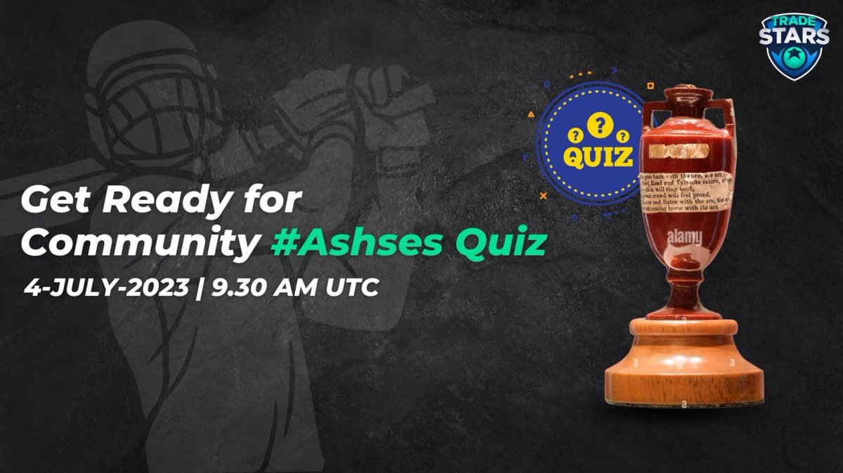 🏏 This year's #Ashes is creating a lot of buzz with amazing cricket matches. 🧠 To make it more exciting here's a little fun quiz to test your knowledge about Ashes series. ❓ The first question will go live at 3:00 PM IST tomorrow. 🤛🏻 Good Luck and Game On. #Quiz #Rewards