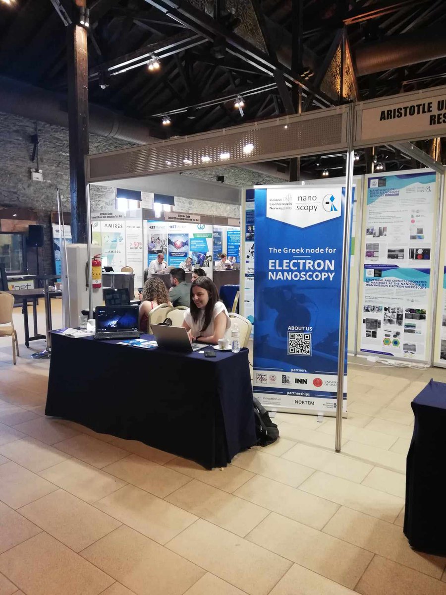 NanoscopyGR's tweet photo. Nanotechnology 2023 Expo, hosted by @NANOTEXNOLOGY_ ! Join @NanoscopyGR  and other research institutes and companies in the Nanoscience and Nanotechnology fields, for engaging discussions. See you there! 3-7 July, Thessaloniki, Greece. 
#NanoscopyGR #Nanotexnology2023 #Expo #AUTh https://t.co/f6iODZEoF6