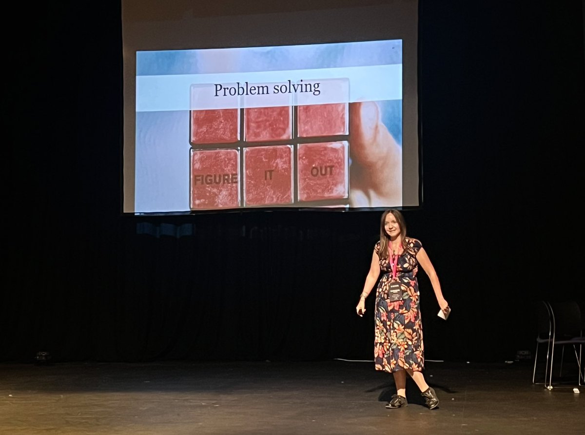 FutureFwdHQ's tweet photo. Marianne Pickles of @CambPressAssess  is speaking abt gaming in learning

“Video games are flow engines”

Being in the right state of flow, with the right blend of skill and challenge is where learning happens.

👾🎮🕹️

#FutureFwd
#EnablingNextGen 

@mariannepickles https://t.co/Bw7gO7dqND