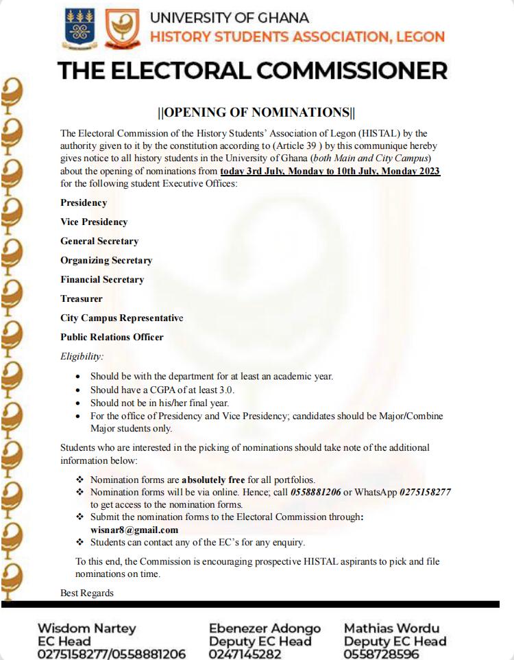 histal_ug's tweet photo. *🗳||NOMINATIONS HAVE BEEN OPENED ||*🗳 https://t.co/XOVoBZBzzX