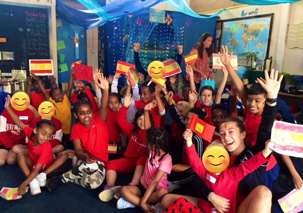 STC_3DH's tweet photo. Yay Spain won 1st place! 🇪🇸🏆 well done to all children who took part in all of the activities! You were all amazing 🌟 https://t.co/ReibMjRg1s