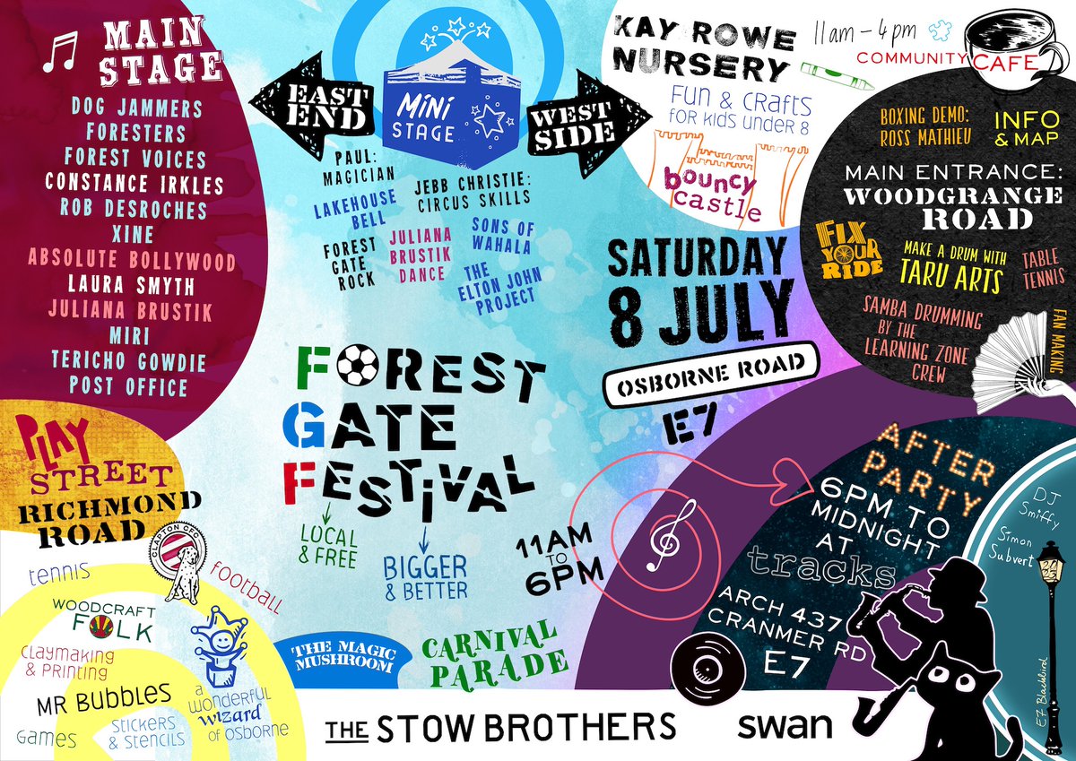 inkylayla's tweet photo. I've got a stall @FGFestivalE7 this Saturday. I'll be drawing people and selling my drawings, come and say hello! #forestgate #inkylayla https://t.co/nflgx5JNjF