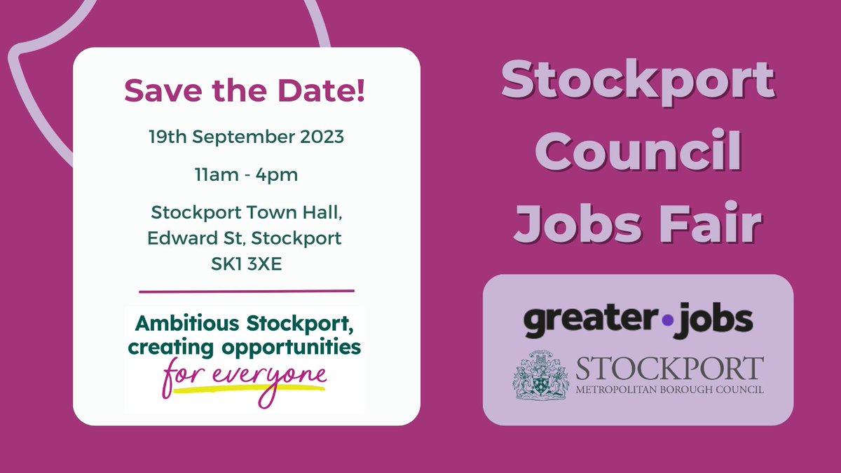 Stockport Council Jobs tweet media