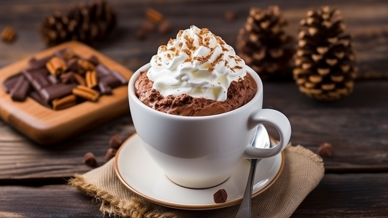A_Arquiteta's tweet photo. A história do chocolate quente começa com os maias e astecas, que consumiam uma bebida amarga de cacau. Com o passar do tempo, o chocolate quente ganhou popularidade na Europa, onde foi adoçado e transformado na delícia cremosa que conhecemos hoje.

https://t.co/Lnihc9CyQQ https://t.co/yxEOyFGpmX