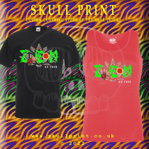 SkullPrint3's tweet photo. Zen As Fuck ยฉ T-shirt various colours
https://t.co/0jg0Y9cjS5
#tshirt #tshirts #customclothingstoreoftheyear #awardwinning #skullcat #skullprint #identicaltonone #design #zenaf #af #zen https://t.co/bFAf5KJE6p