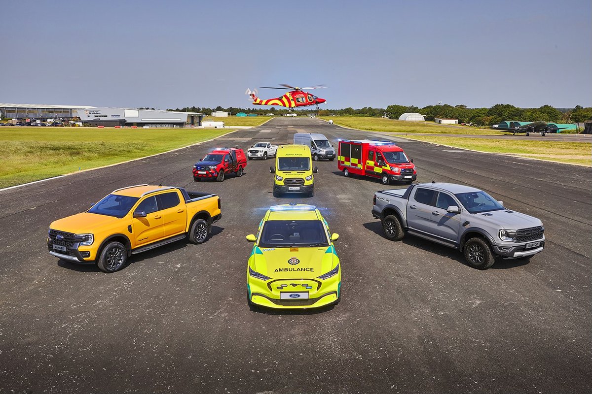 EHAAT_'s tweet image. Thank you to @FordPro for visiting our North Weald airbase to showcase their range of incredible Bluelight vehicle conversions. Have a look at the amazing shots 📸 from their visit!

#fordpro #wecantflywithoutyou