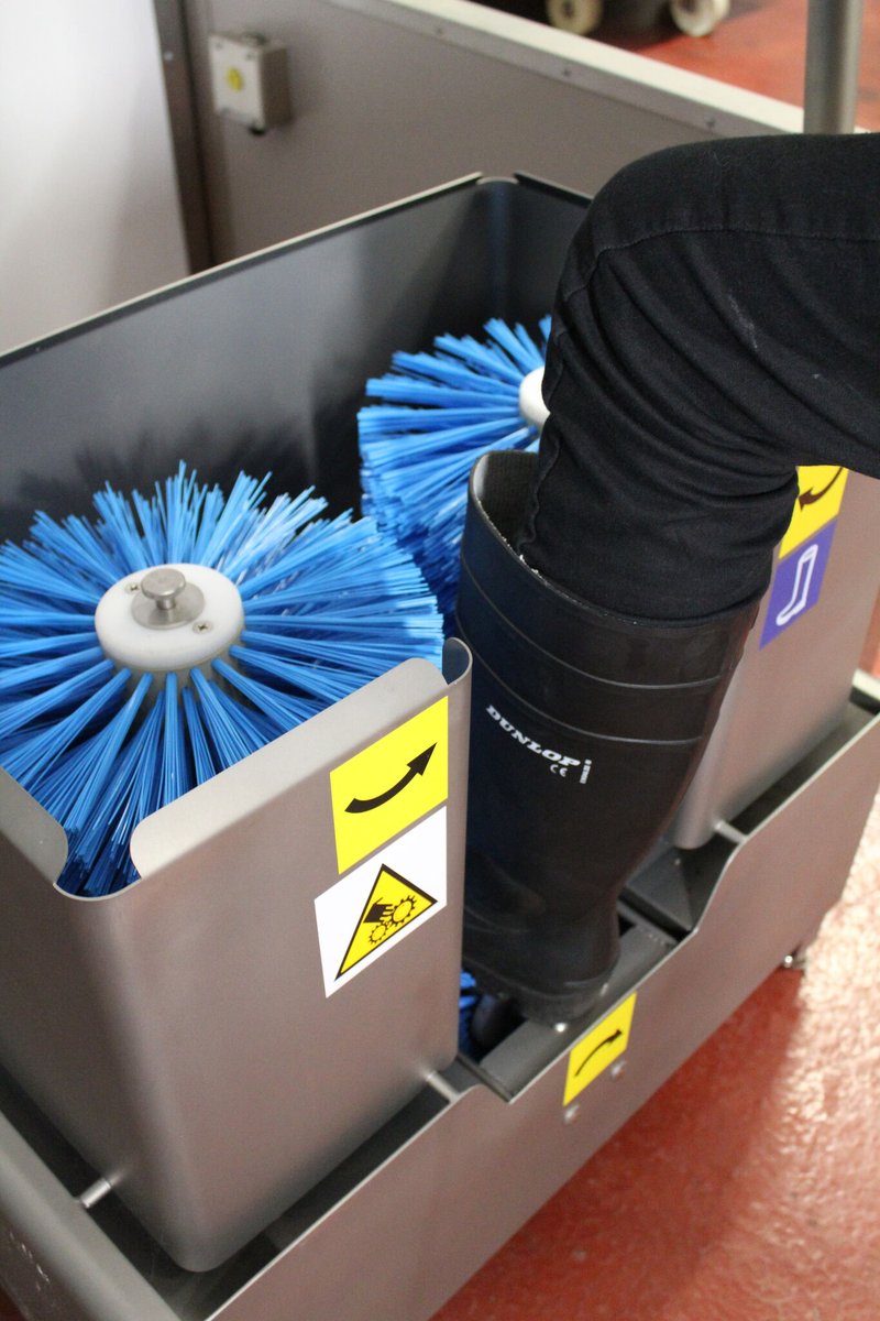 indwash's tweet photo. Ensure compliance with sanitary regulations in your production areas with IWM's flexible #BootWashers!

Contact us today to learn more about our #HygieneEquipment solutions https://t.co/Nu4U3rDCbj

#SanitaryRegulations #IndustrialWashingMachines #FoodProduction #FoodSanitation https://t.co/CiNDATVjvT