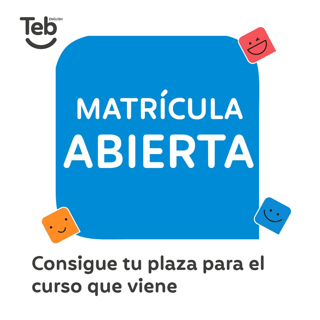 tebenglish_'s tweet photo. 📚✨ ¡Inscripciones abiertas para todos en nuestro próximo curso académico 23/24! 🌟👩‍🎓👨‍🎓

😊 Aprovechen esta oportunidad de aprender y mejorar sus habilidades en el idioma inglés. ¡Nuestro equipo de profesionales estará aquí para guiarlos en este emocionante viaje! 🌍🗣️ https://t.co/qh2BpteWZk