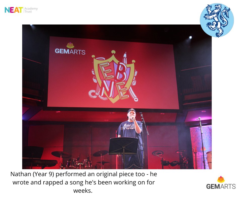 SchoolBenfield's tweet photo. Thank you so much to the amazing music leaders at
@GemArtsuk
for the work they have done with our pupils - their confidence on stage was something extraordinary! #WeAreBenfield #OurCommunity #NEAT #TeamBenfield #OneCommunity #EBNE #GemArts #SageGateshead https://t.co/YDjpdtXQ9S