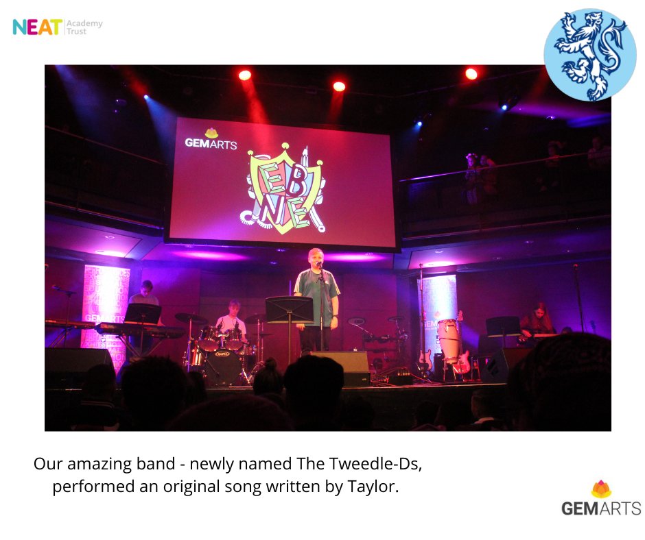 SchoolBenfield's tweet photo. Thank you so much to the amazing music leaders at
@GemArtsuk
for the work they have done with our pupils - their confidence on stage was something extraordinary! #WeAreBenfield #OurCommunity #NEAT #TeamBenfield #OneCommunity #EBNE #GemArts #SageGateshead https://t.co/YDjpdtXQ9S