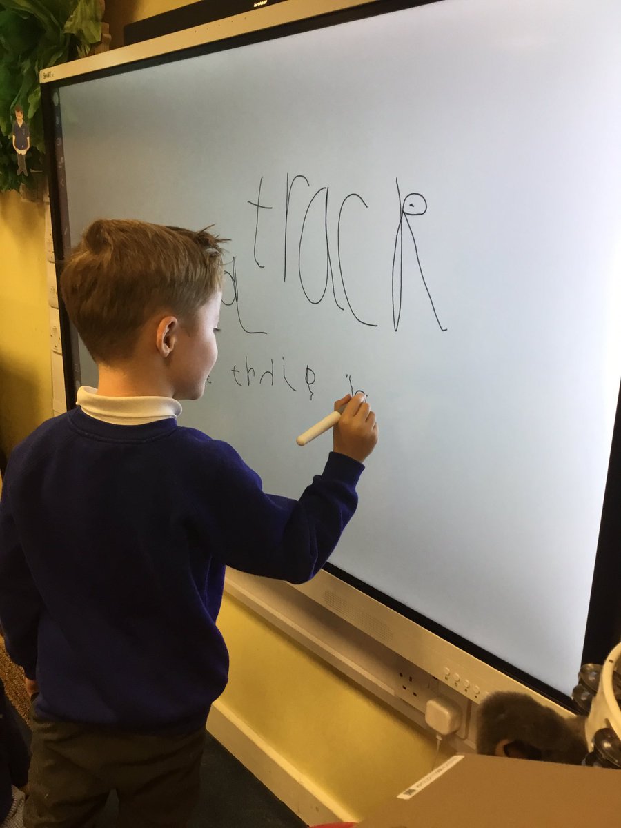 stthomas_cofe's tweet photo. Reception have been enjoying using their new interactive whiteboard for Phonics today #eyfsphonics https://t.co/jPQJ6OaZfm