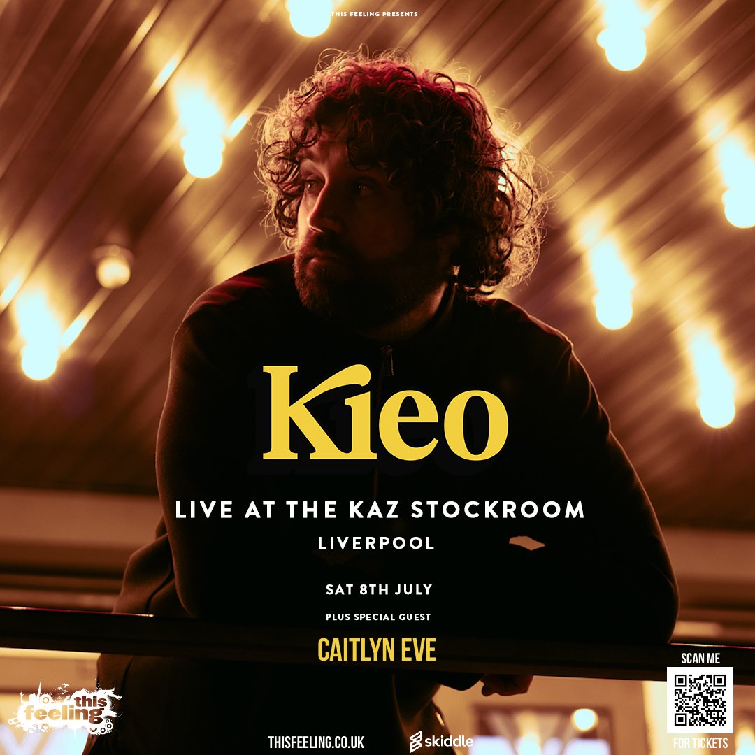 Coming up this week : Saturday🎸 Liverpool @KazStockroom ft. @kieomusic + @caitlyneve_ 🎟 skiddle.com/e/36355147 🔊 spotify.link/O2JbuUix6xb