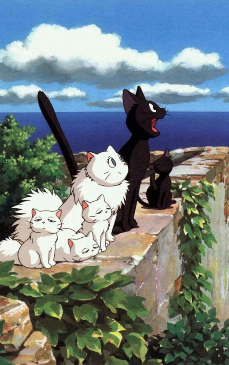 anime_'s tweet photo. Kiki’s Delivery Service (1989). https://t.co/n0sflaFzne