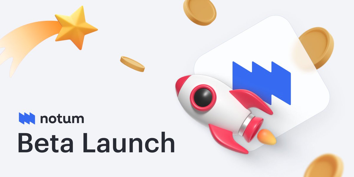 NotumDefi's tweet photo. Wen launch? Now!⚡

We unveil Notum in its beta version to the web3 world🚀
Exclusive access is granted to our amazing whitelisted community members🌟

Ready to join the adventure?
Hop on board and launch our dApp: https://t.co/xcvd1DFLgk https://t.co/pf5hgEnwiO