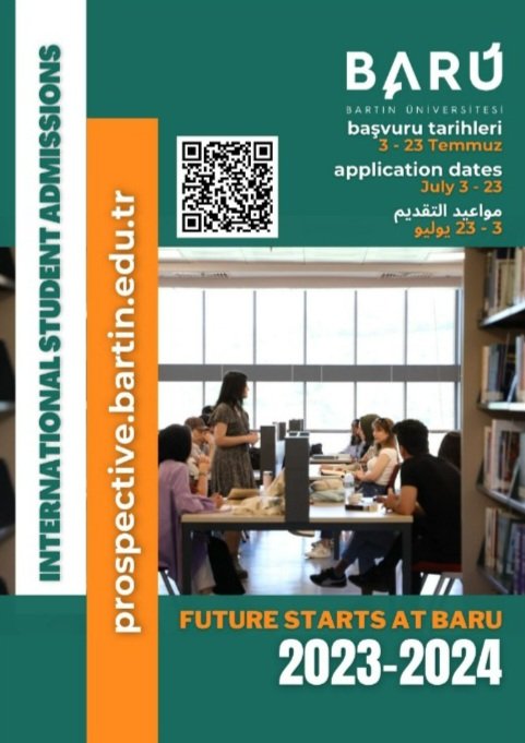 TiflisEgitim's tweet image. Bartın Üniversitesi 2023-2024 akademik yılı uluslararası öğrenci başvuruları 3-23 Temmuz tarihleri arasında gerçekleştirilecektir. 

Detaylı bilgi için👇
prospective.bartin.edu.tr 

@tcmeb @mebabdigm @mebyyegm