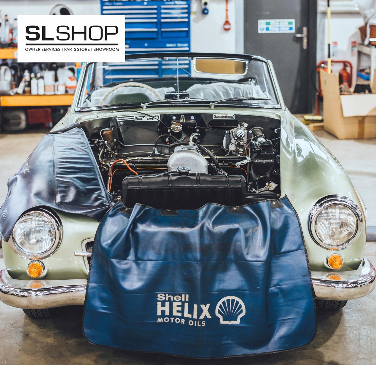 A 190SL customer came in recently, complaining of an engine knocking noise... It wasn't good news, but after a few days’ work, this 190SL went from being terminally wounded to better than ever. It just goes to show, in our hands a classic SL might be down, but it’s never out.