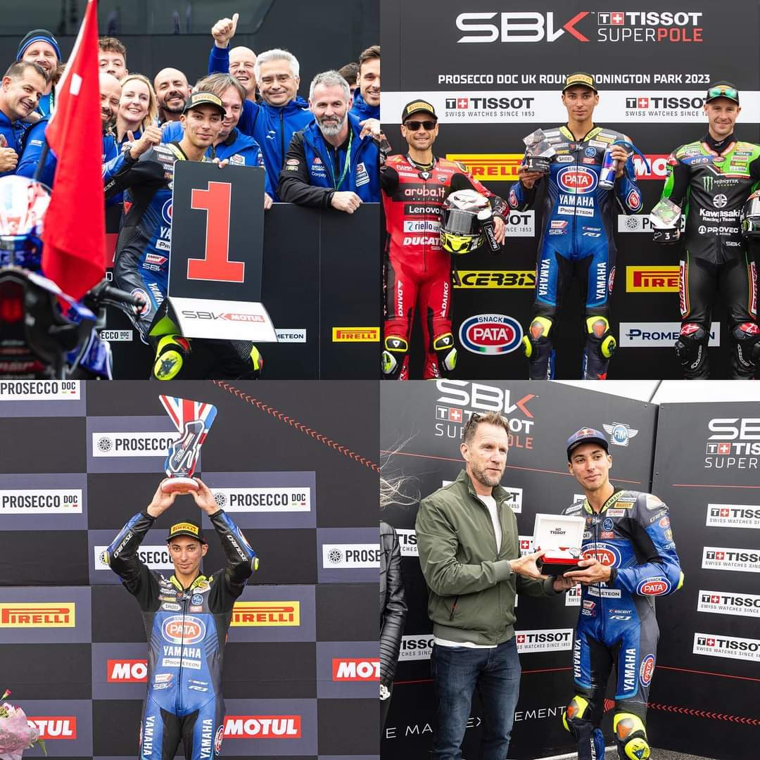 Elimizden gelenin fazlasını yaptık herkese çok teşekkür ederim 🥰
it was not a bad weekend we did our best @PataYamahaWSBK 
Thank you everyone 🥰 #GBRWorldSBK #yamaha #dainese #shoei #RedBull #doningtonpark