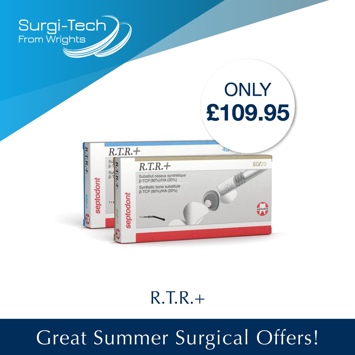 This month, we are continuing to bring you the best Surgical Products on the market. We have everything you need to carry out your Surgical Dentistry 🦷 👌

Browse our whole Surgical Range now and see how we can assist you, wrightdental.co/3kzgsdw

#Wrights #WrightsDental