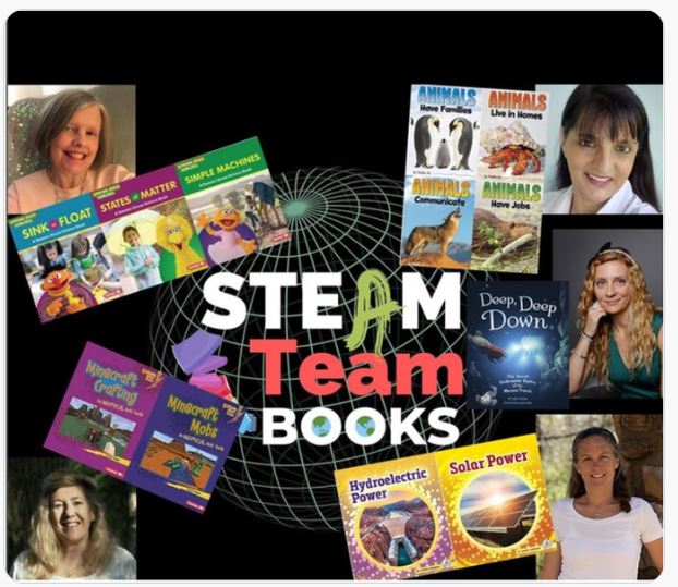 Thrilled to be part of this wonderful group of creators releasing #STEAM books in 2023! @LydiaLukidis @NadiaAwriter @MarieThereseMlr @LindaZajac @lmperdew @CapstoneMaerin @jcostilla @CapstonePub @krissykidlit @STEAMTeamBooks @STEMspark @JoyceGrackle @In23See @2023debuts