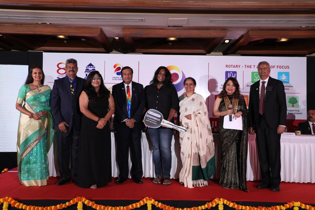 On the 1st of July 2023, Rtn. Nalini Nanjundayya was installed as the Charter President of the Rotary Club of Bangalore, District 3192, along with her Board of Directors, at a glittering ceremony held at the @tajmgroad