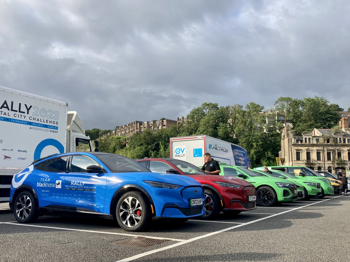 richgoodingcom's tweet photo. Start at Cardiff Barrage and first checkpoint at Bristol Amphitheatre done, buzzing with lots of #EV enthusiasm and vehicles of all shapes and sizes. #evrally #netzero #collaboration https://t.co/I2mK7ejysT