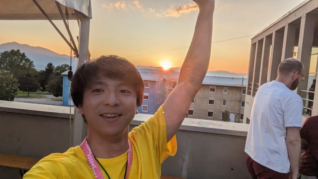 isutothukue's tweet image. #FOSS4G2023 in #Prizren #Kosovo 🇽🇰, I participated as a volunteer, has ended.

I&apos;d say thank you to everyone involved. For me, it was worth the high airfare from Japan to come here.

I&apos;m gonna become someone can contribute a lot to FOSS4G and get involved again!