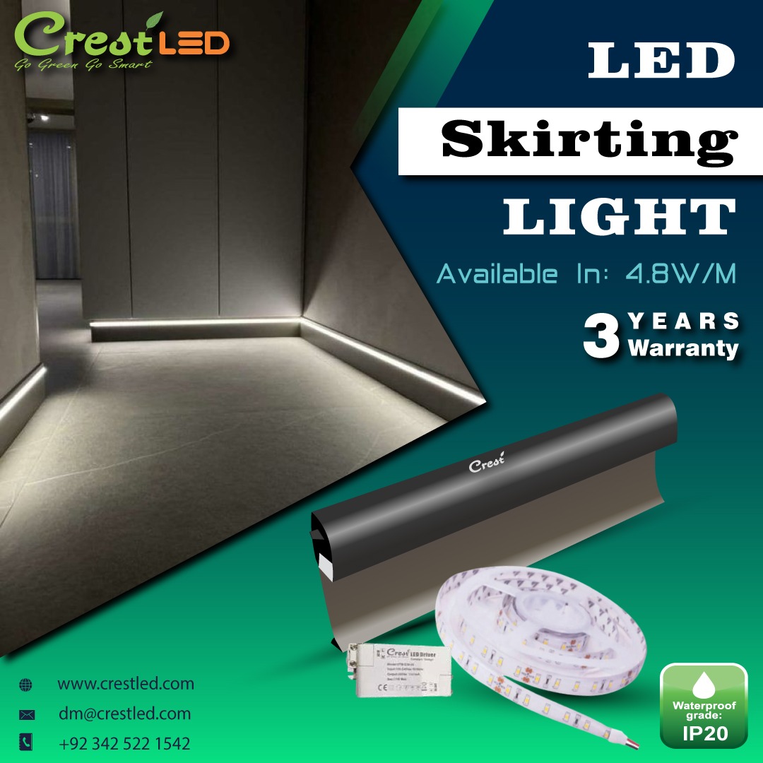 PakCrest's tweet image. LED Skirting Light

Visit our website for more information:crestled.com/c/led-lights/l…

Contact Us: 03425221542
Email:sales@crestled.com

#MagneticTrackLights #ZoomableTrackLight #LEDSkirtinglight #spikelight #LEDcompactLight #SiliconStripLight #FlexibleStripLight #crestled