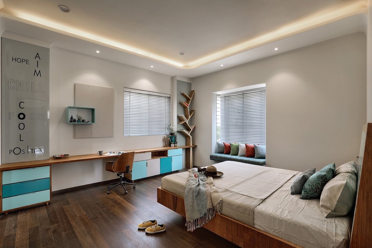 bmreporter's tweet photo. Modi Srivastava &amp; Associates’ Cube House--located in Vadodara--is a contemporary home with an appropriate size that accommodates all the requirements within the government by-laws' parameters.

#cubehouse #vadodara #bmr #designn #buildingmaterials #architect #interior #designer https://t.co/uTiywlfH6t