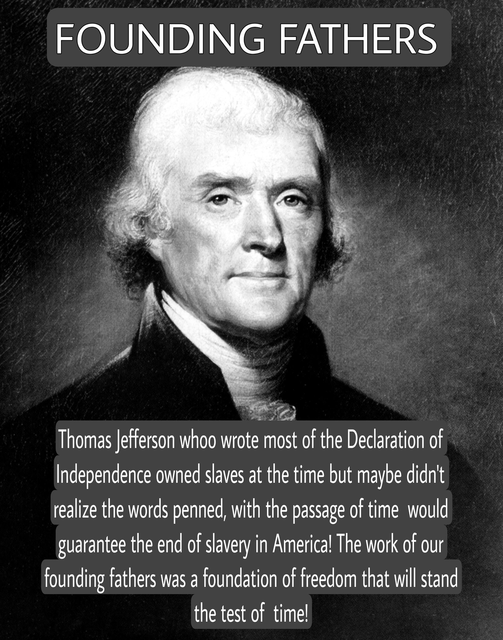 thomas jefferson declaration of independence slavery