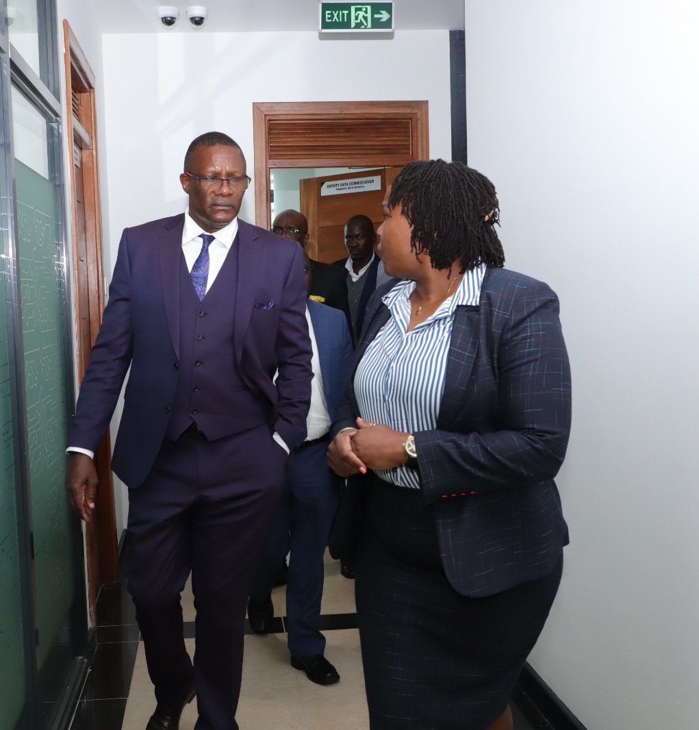 2/3 The Kenya Institute of Mass Communication, <a href="/NCS_Kenya/">National Communication Secretariat</a>, and <a href="/ODPC_KE/">OFFICE OF THE DATA PROTECTION COMMISSIONER</a>  were some of the parastatals visited.The CS addressed issues on organizational structures and human resource, the institutions' visibility and reforms.