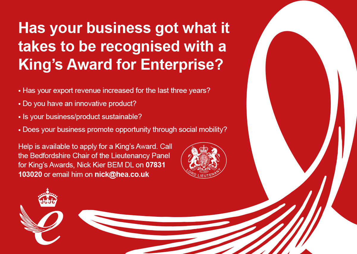 Kings Award for Enterprise
Applications open until 1pm on 12 September 2023:
gov.uk/kings-awards-f….
