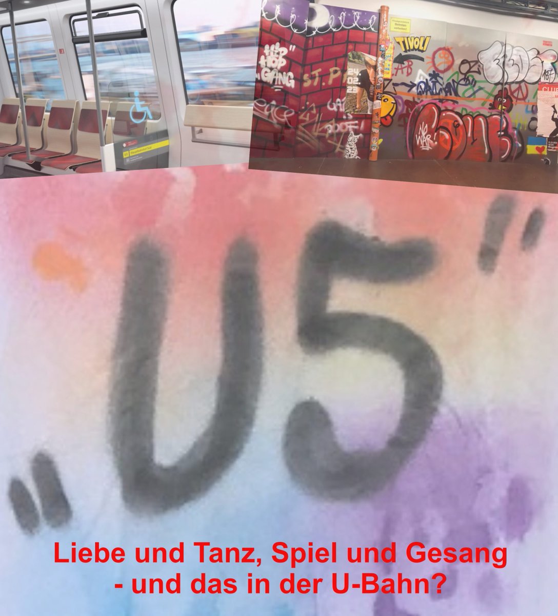 Zwei junge Menschen treffen sich in der U-Bahn, Linie U5 nach Bramfeld. Sie finden sich sympathisch, mögen sich, verlieren sich – gibt es ein Happy End? Womöglich im Brakula?
Das ist der Stoff für eine Liebesgeschichte.

brakula.de/veranstaltunge…
