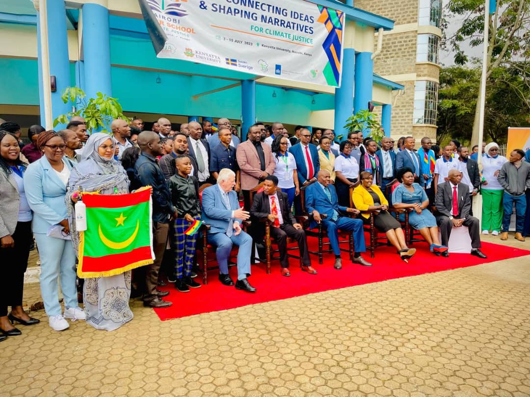 Summer_School1's tweet photo. "Libérer le potentiel de la jeunesse africaine pour la justice climatique est au cœur de @Summer_School1 ! Notre symposium de haut niveau en cours est là pour inspirer, éduquer et fournir des outils pratiques de changement. #NSSCJ3 #climatejusticeschool @aacjinaction @PACJA1 https://t.co/CzMhLW8KUp