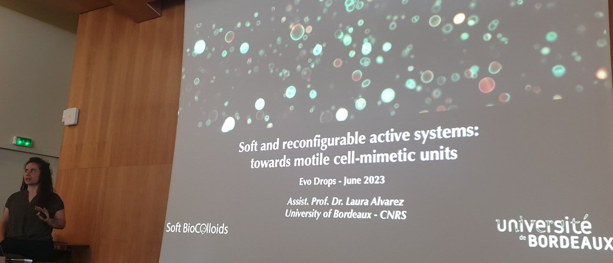 JCBLab πΊπ¦π (@baretjc) on Twitter photo And to finish <a href="/LauraAlvarez_F/">Laura Alvarez</a> is now talking about active matter as an invited speaker <a href="/EVOdrops_ITN/">EVOdrops_ITN</a> And to finish <a href="/LauraAlvarez_F/">Laura Alvarez</a> is now talking about active matter as an invited speaker <a href="/EVOdrops_ITN/">EVOdrops_ITN</a>