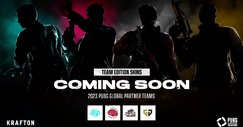 PUBGEsports's tweet photo. Another GPT skin item is coming soon!
Which team's skin would you buy?🙌
✨ Four Angry Men
✨ @TwisMinds
✨ @SoniqsEsports
✨ @GenG_KR
#PUBG #PUBGEsports #GlobalPartnerTeam #Item