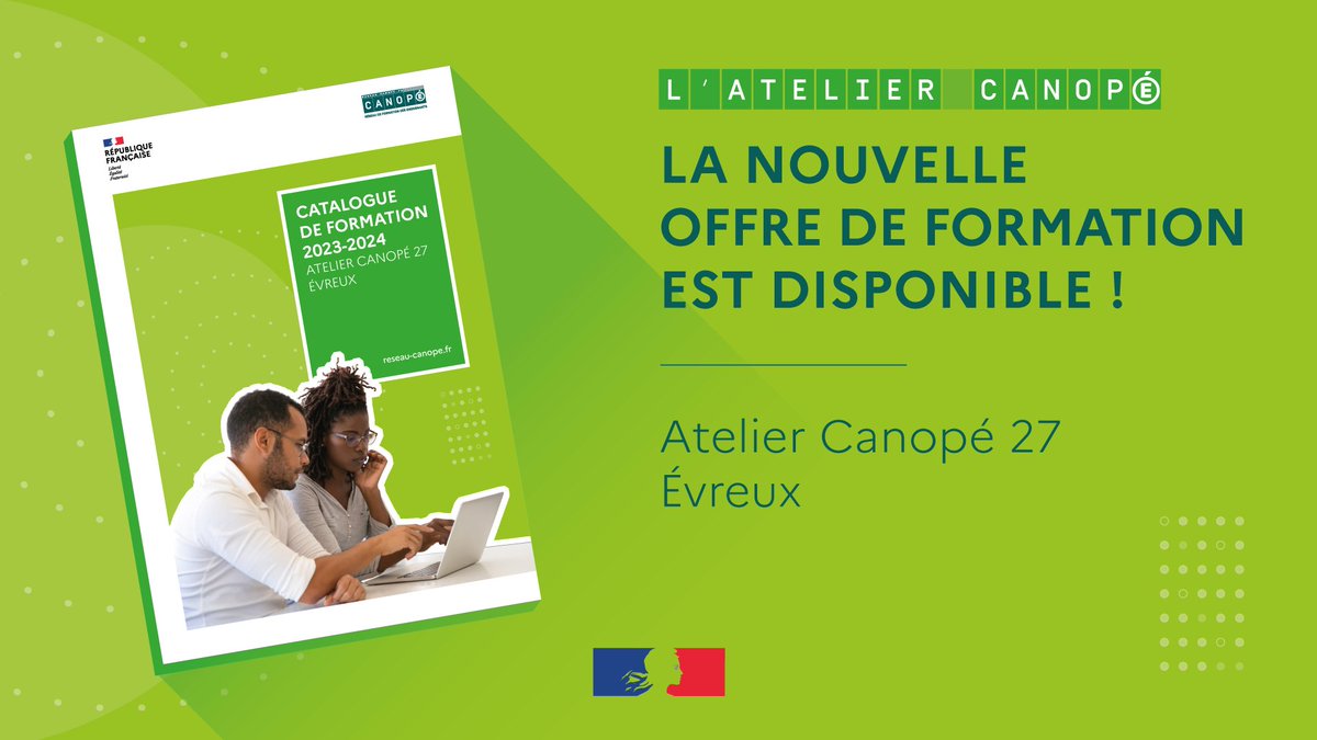 canope_27's tweet photo. 📢 Nouvelle offre @canope_27 à ne pas manquer ! 🎓✨👥 🗓️ Planifiez votre développement professionnel avec des formations adaptées à vos besoins spécifiques. N'hésitez pas à partager ce catalogue avec vos collègues.
🔗 Lien en Bio 👆 #Education #Eure #Innovation https://t.co/Nl69K1kZfE